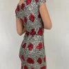 Abito corto di paillettes anni '80