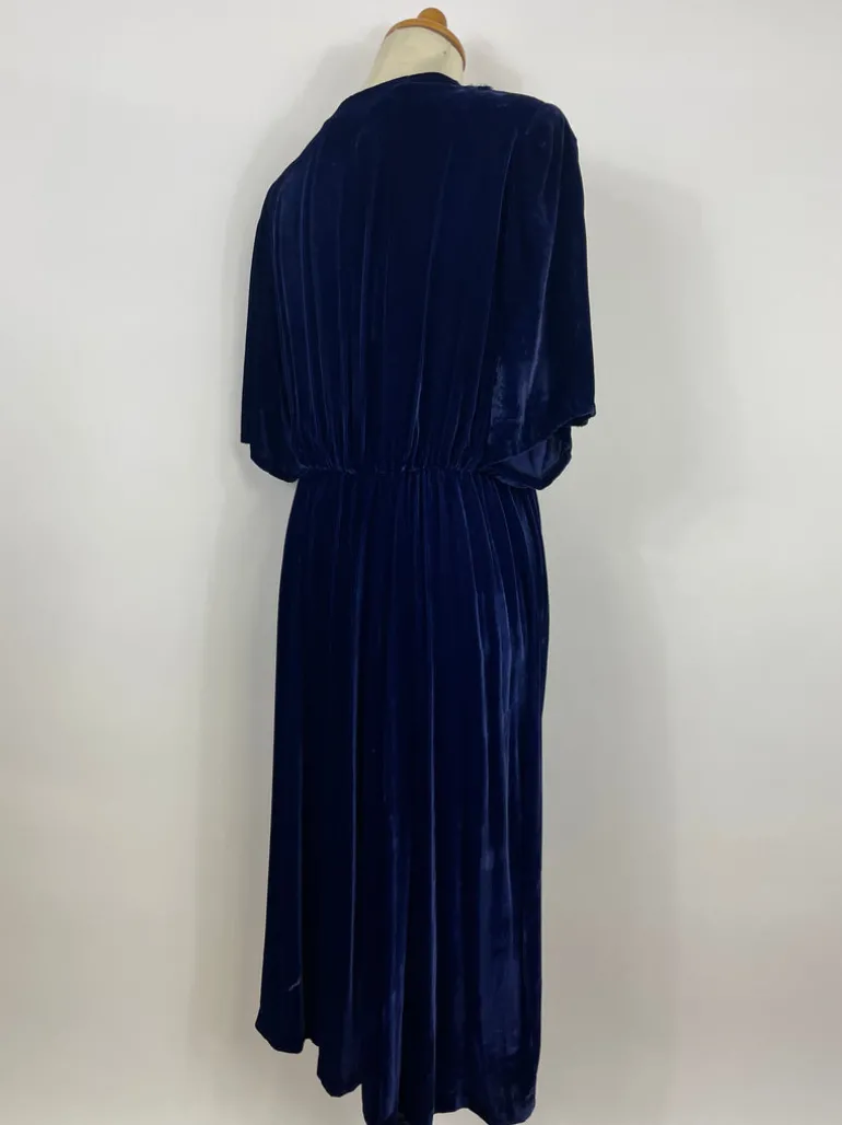 Abito in velluto con paillettes anni '30
