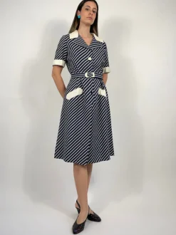 Abito midi Boutique Mary Antony anni '50