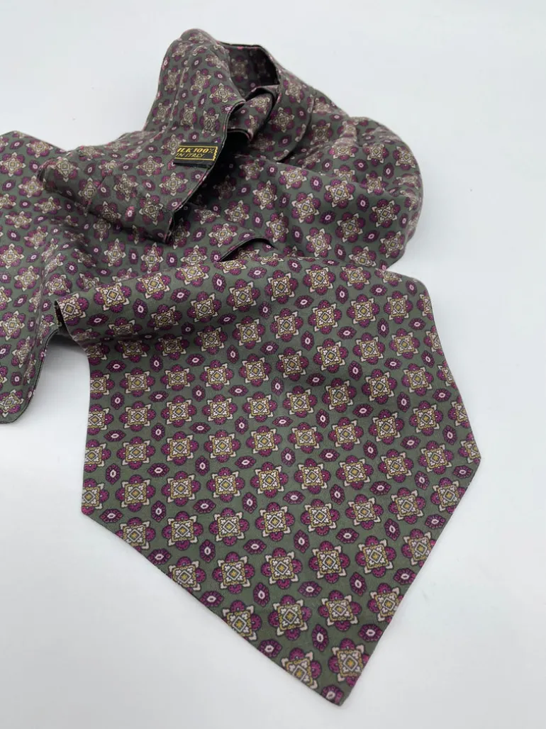Ascot cravatta 100%Seta