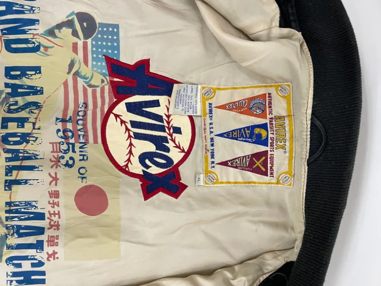 Avirex Varsity Gold Dragons Japanese 1950s