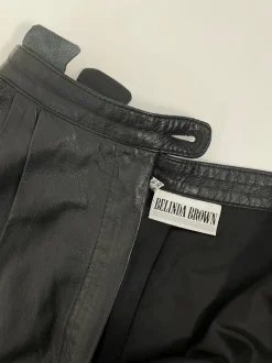 Bermuda vera pelle vintage