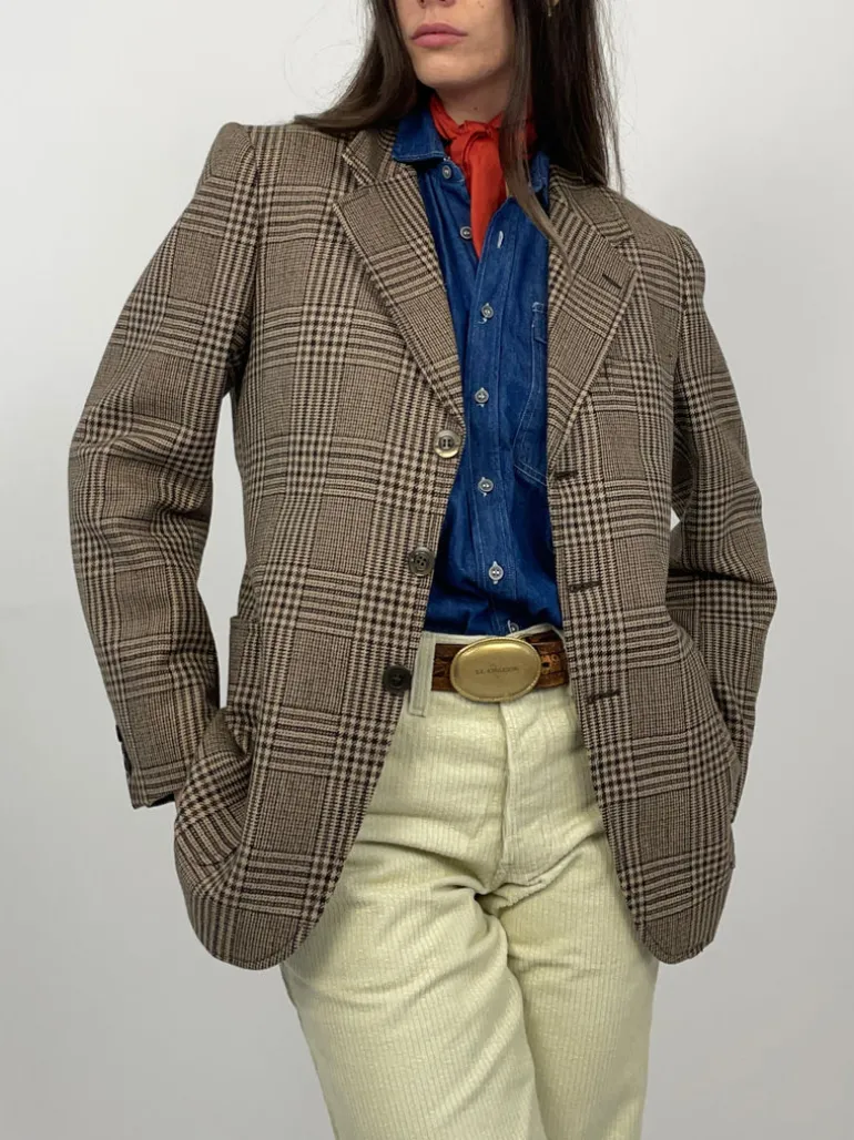 Blazer anni '70 Principe di Galles