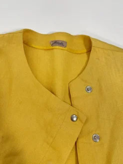 Blusa anni '70 in lino