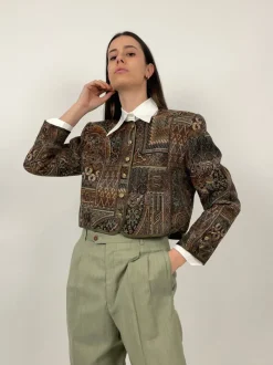 Bolero damascato