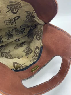 Borsa in pelle anni '70
