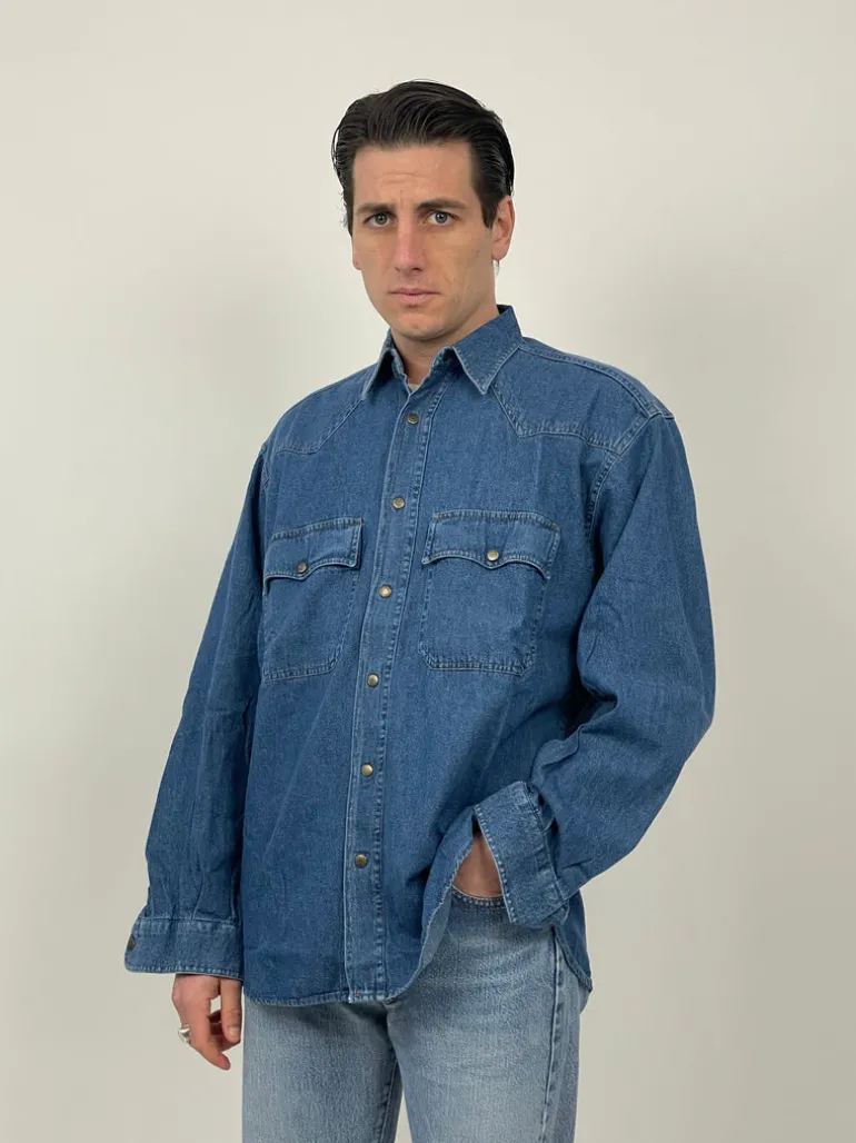 Camicia Casucci in jeans