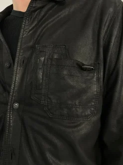Camicia Diesel in pelle