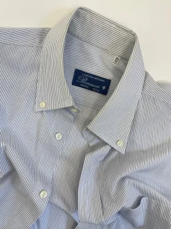 Camicia sartoriale in cotone a righe
