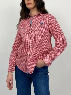 Camicia trachten a quadretti