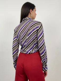Camicia vintage a righe