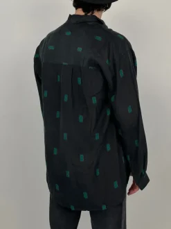 Camicia vintage in pura seta