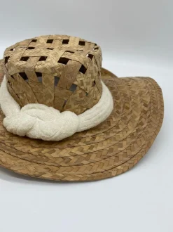 Cappello Pamela in paglia intrecciata