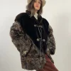 Cappotto in pelliccia anni '70