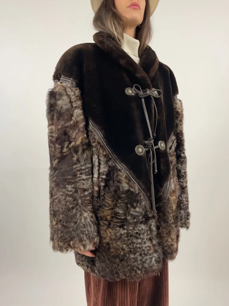 Cappotto in pelliccia anni '70