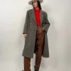 Cappotto lungo doppiopetto