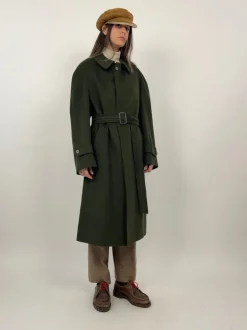 Cappotto lungo in lana