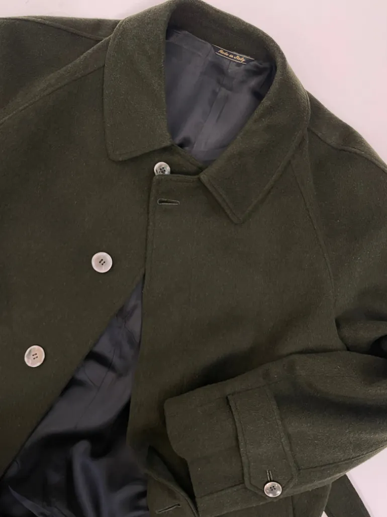 Cappotto lungo in lana