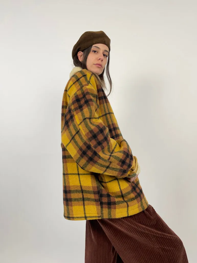 Cappotto shearling anni '80