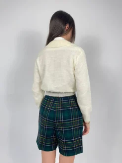 Cardigan lisuese anni '50