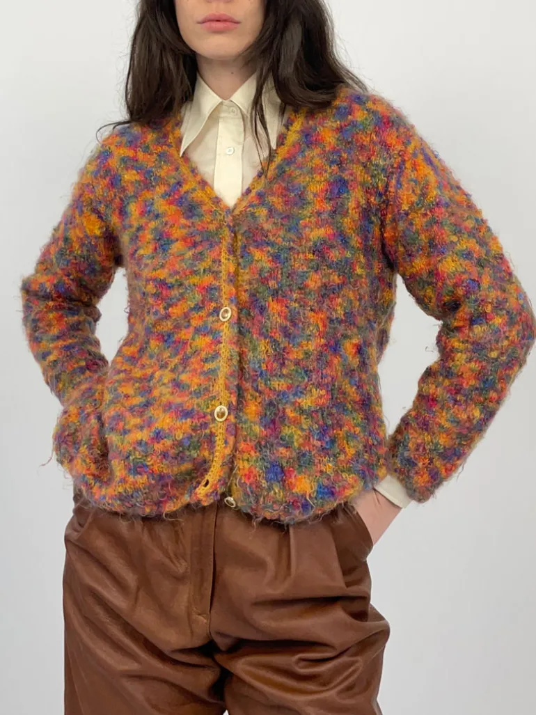 Cardigan vintage mohair