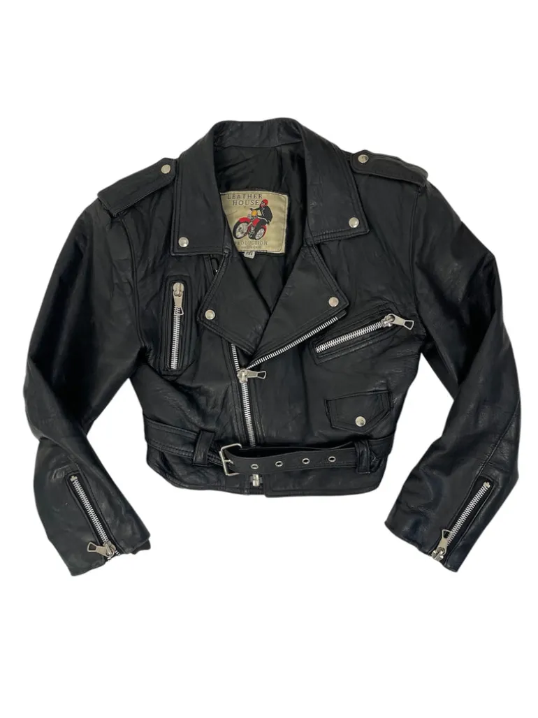 Chiodo crop vintage