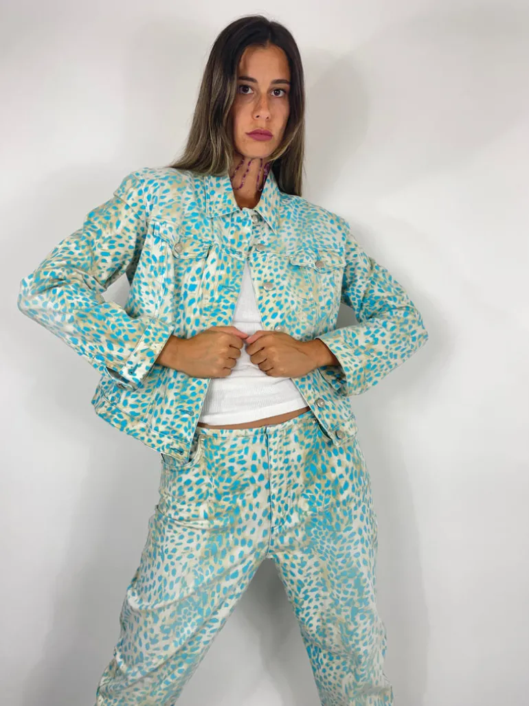 Completo Krizia animalier vintage