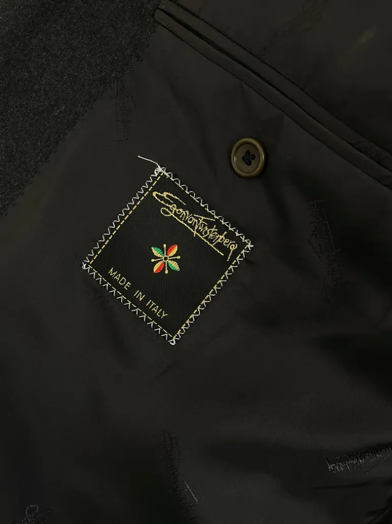 Giacca anni '70 in cashmere e lana