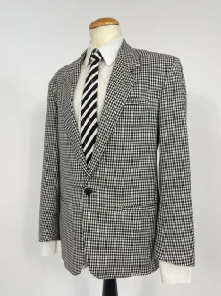 Giacca anni '70 lana pied de poule