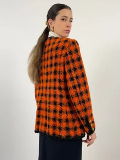 Giacca bouclè sartoriale