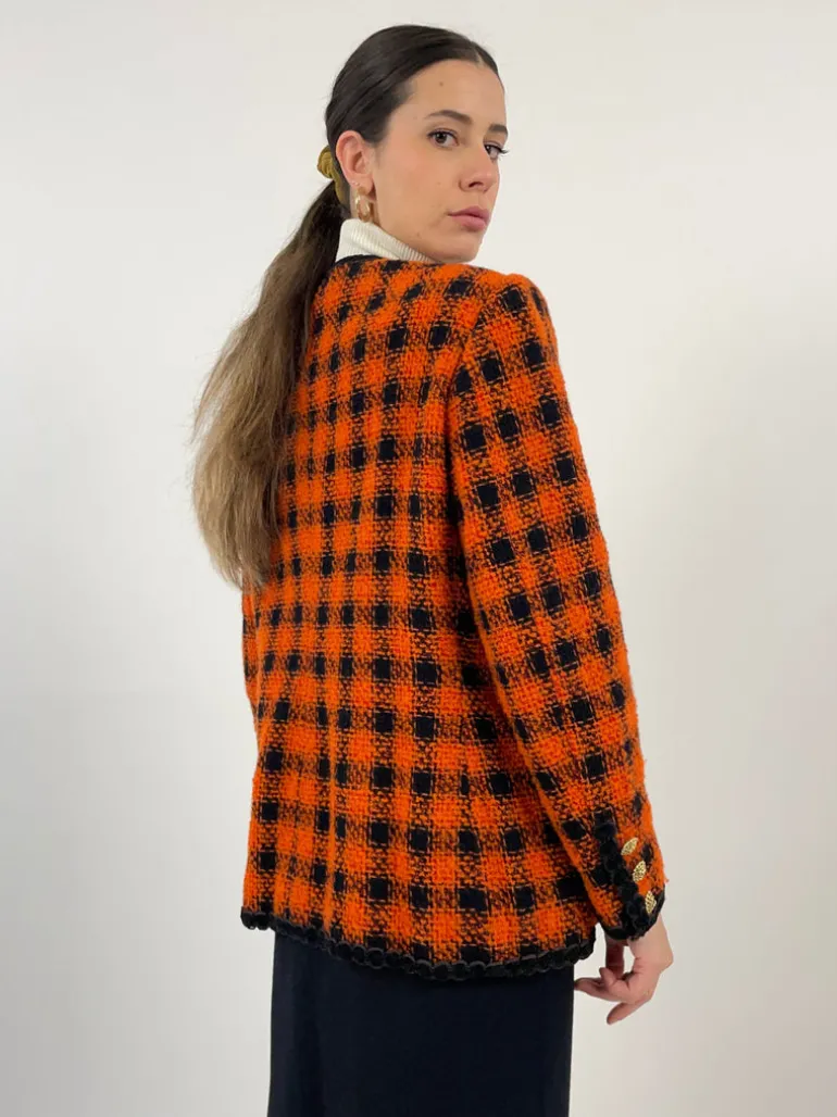 Giacca bouclè sartoriale