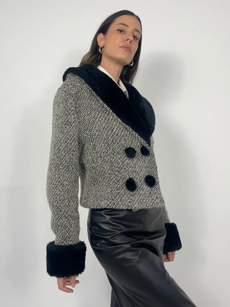 Giacca cropped vintage