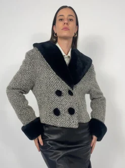 Giacca cropped vintage