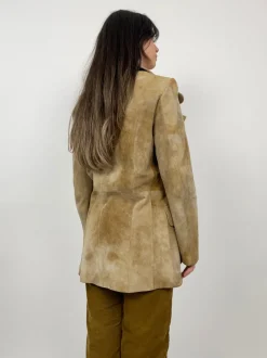 Giacca in camoscio vintage
