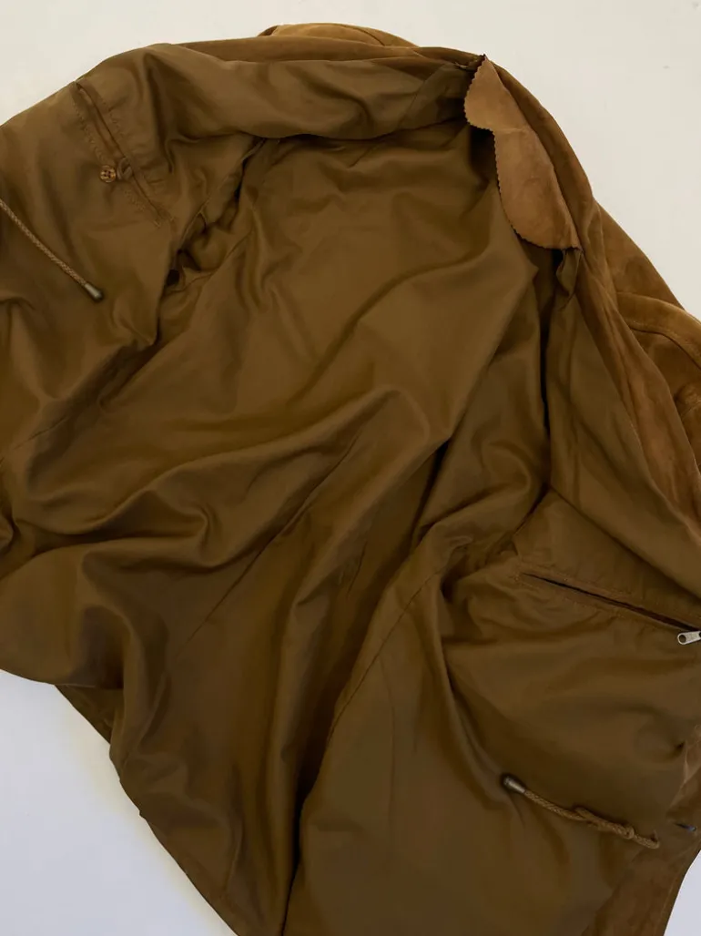 Giacca in camoscio vintage
