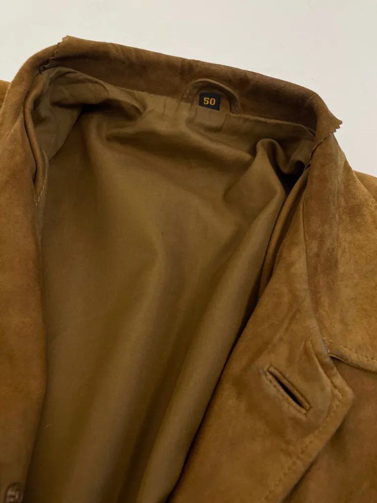 Giacca in camoscio vintage