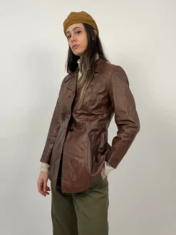 Giacca in vera pelle
