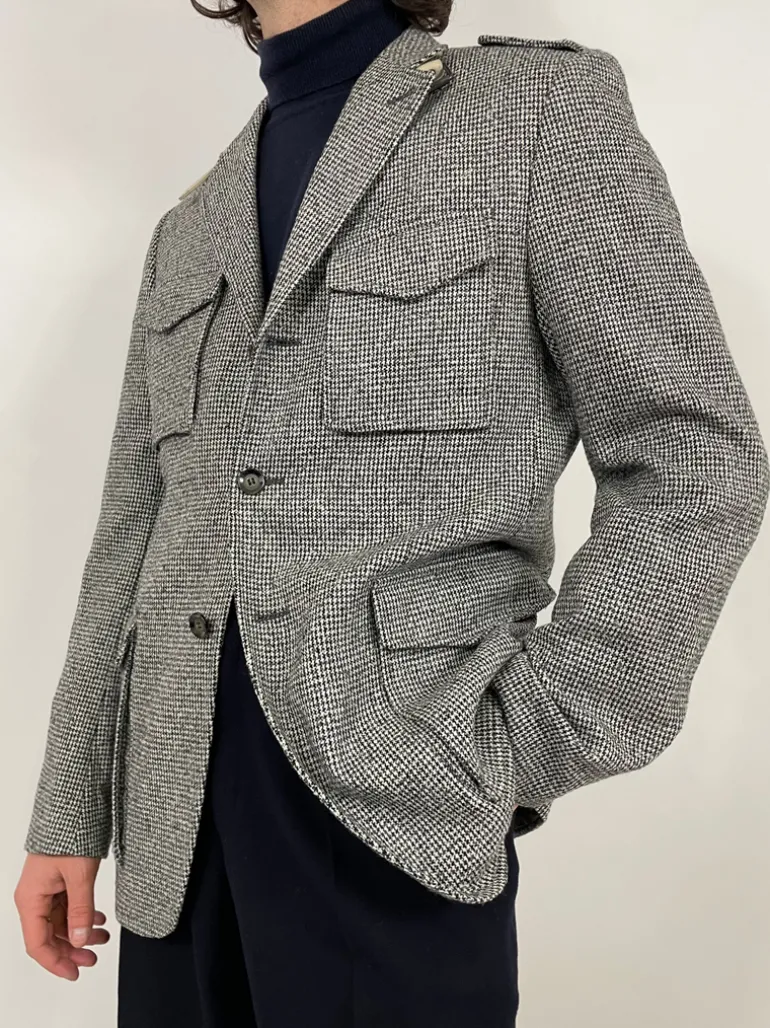 Giacca Sartoriale lana pied de poule