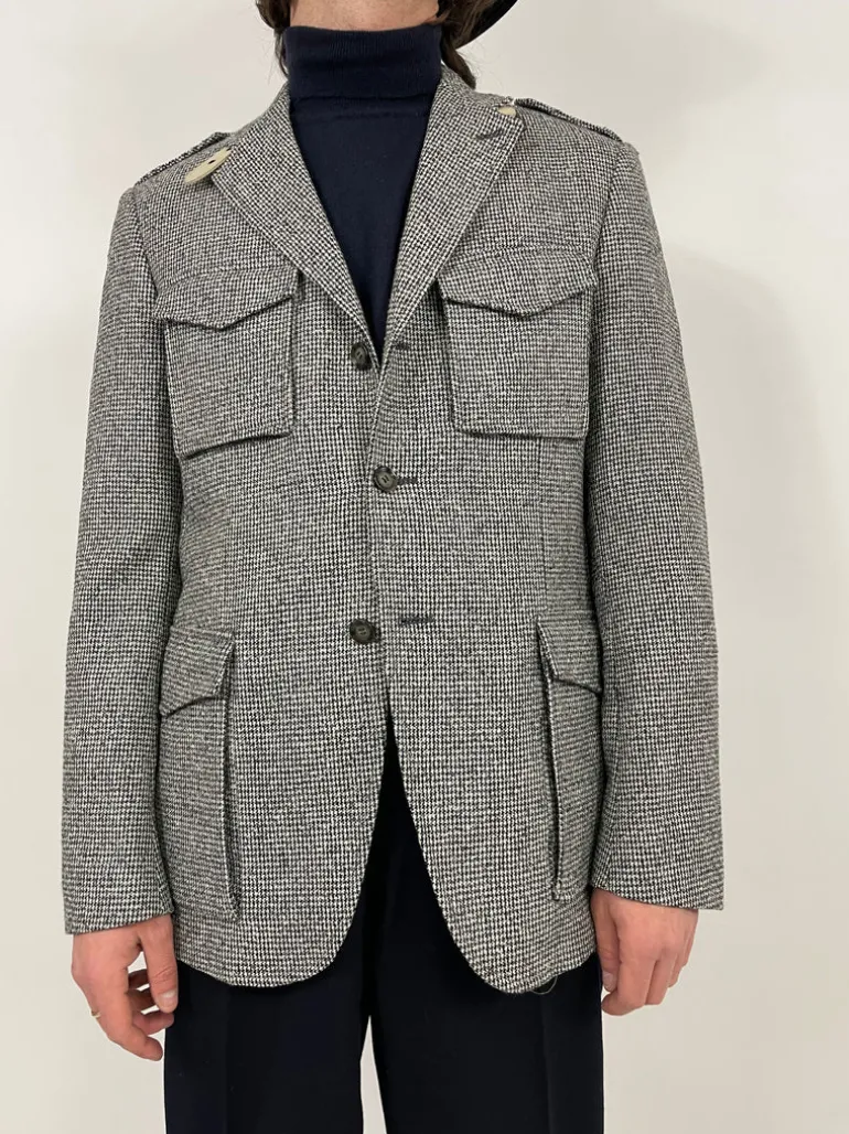 Giacca Sartoriale lana pied de poule