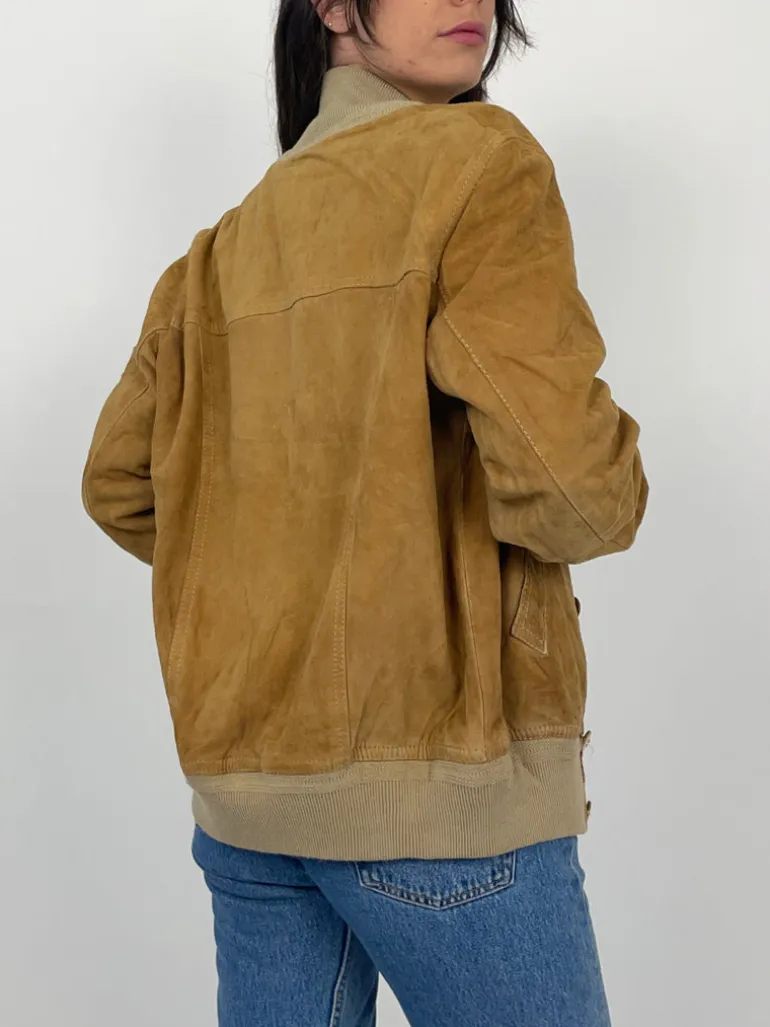 Giacca scamosciata vintage