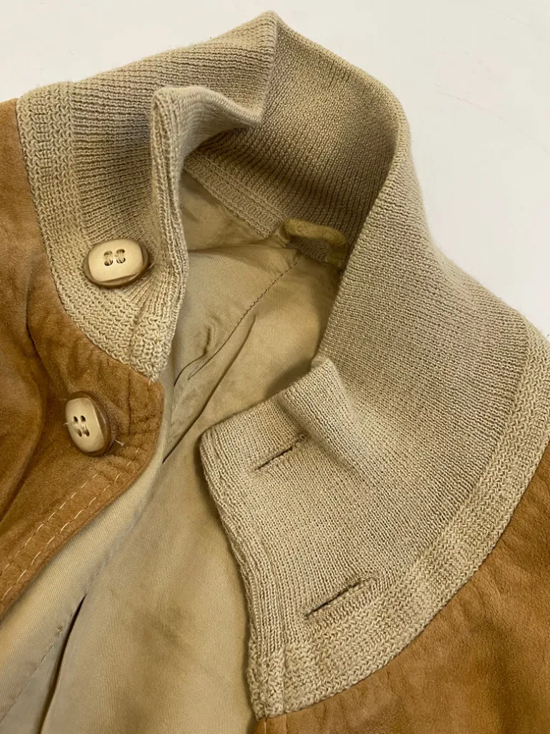 Giacca scamosciata vintage