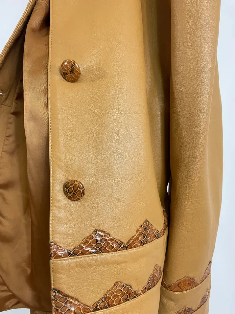 Giacca vintage in nappa