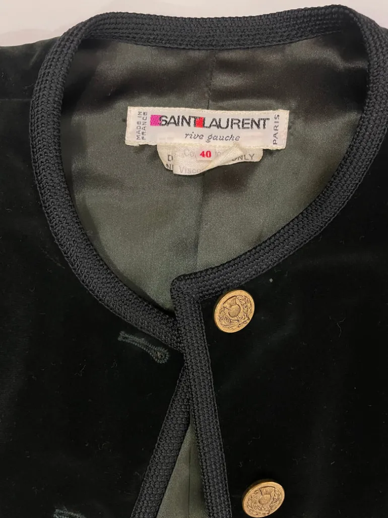 Giacca Yves Saint Laurent anni '70/80