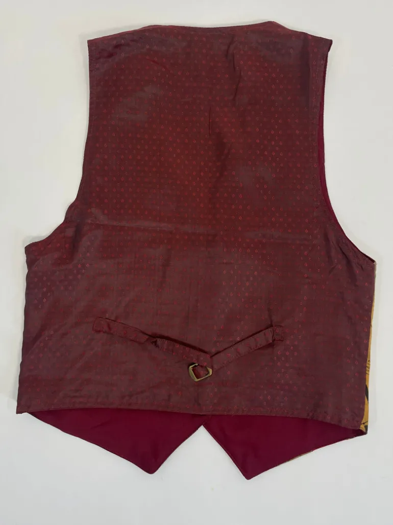 Gilet anni '80 in camoscio