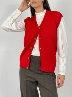 Gilet handmade in lana