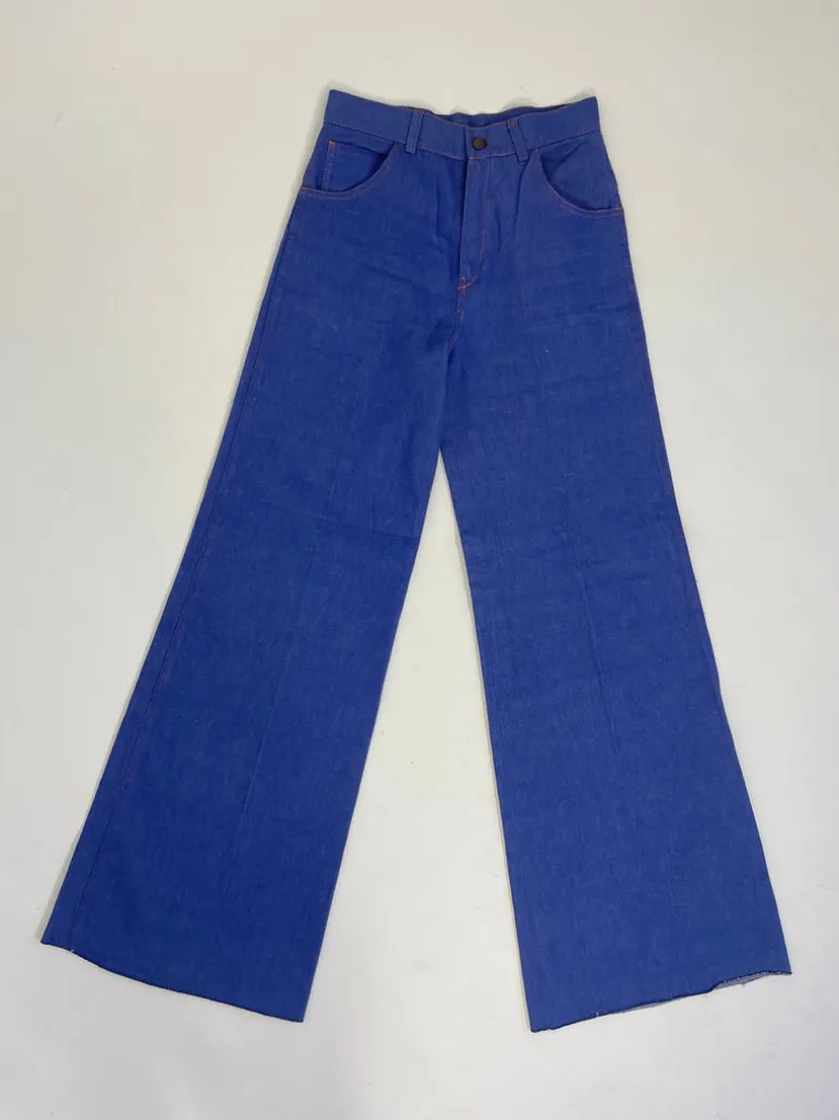 Jeans a zampa anni '70