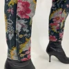 Jeans Kenzo anni '80 fantasia a fiori