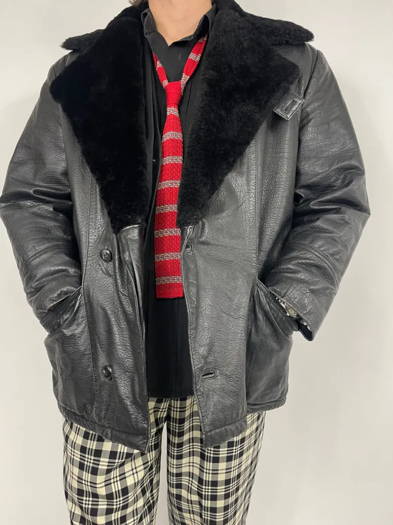 Leather jacket