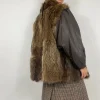 Leather Jacket con pelo sartoriale
