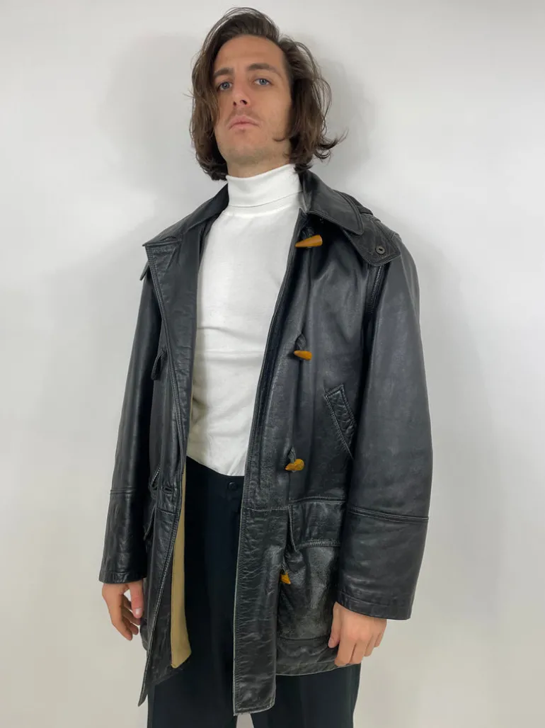 Leather Jacket Pierre Cardin anni ‘80